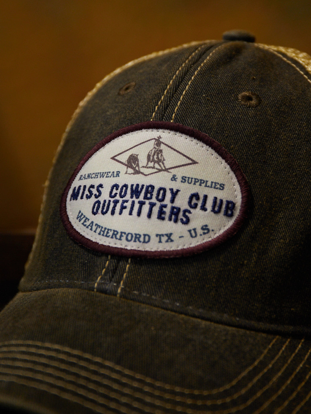 The Ranch Hat Faded Black