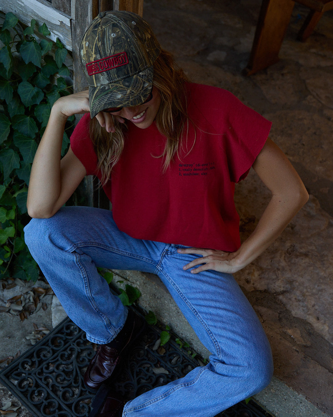 Camo Club Barn Red