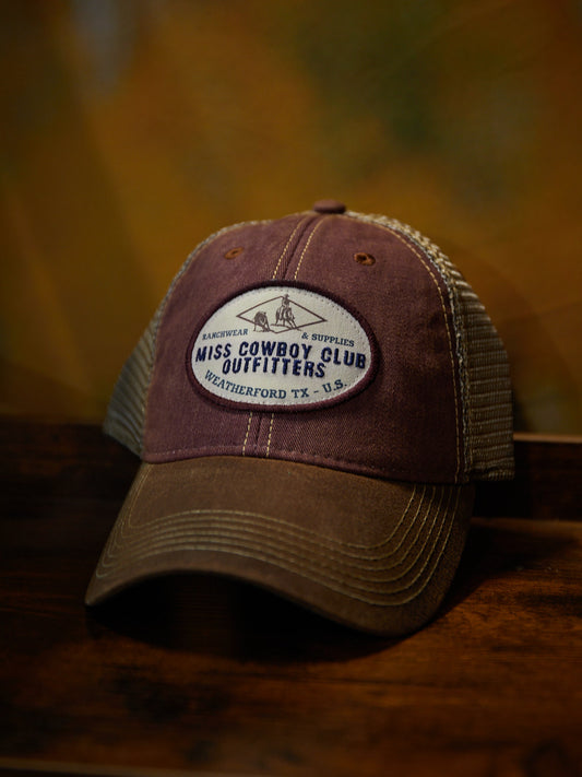 The Ranch Hat Faded Red