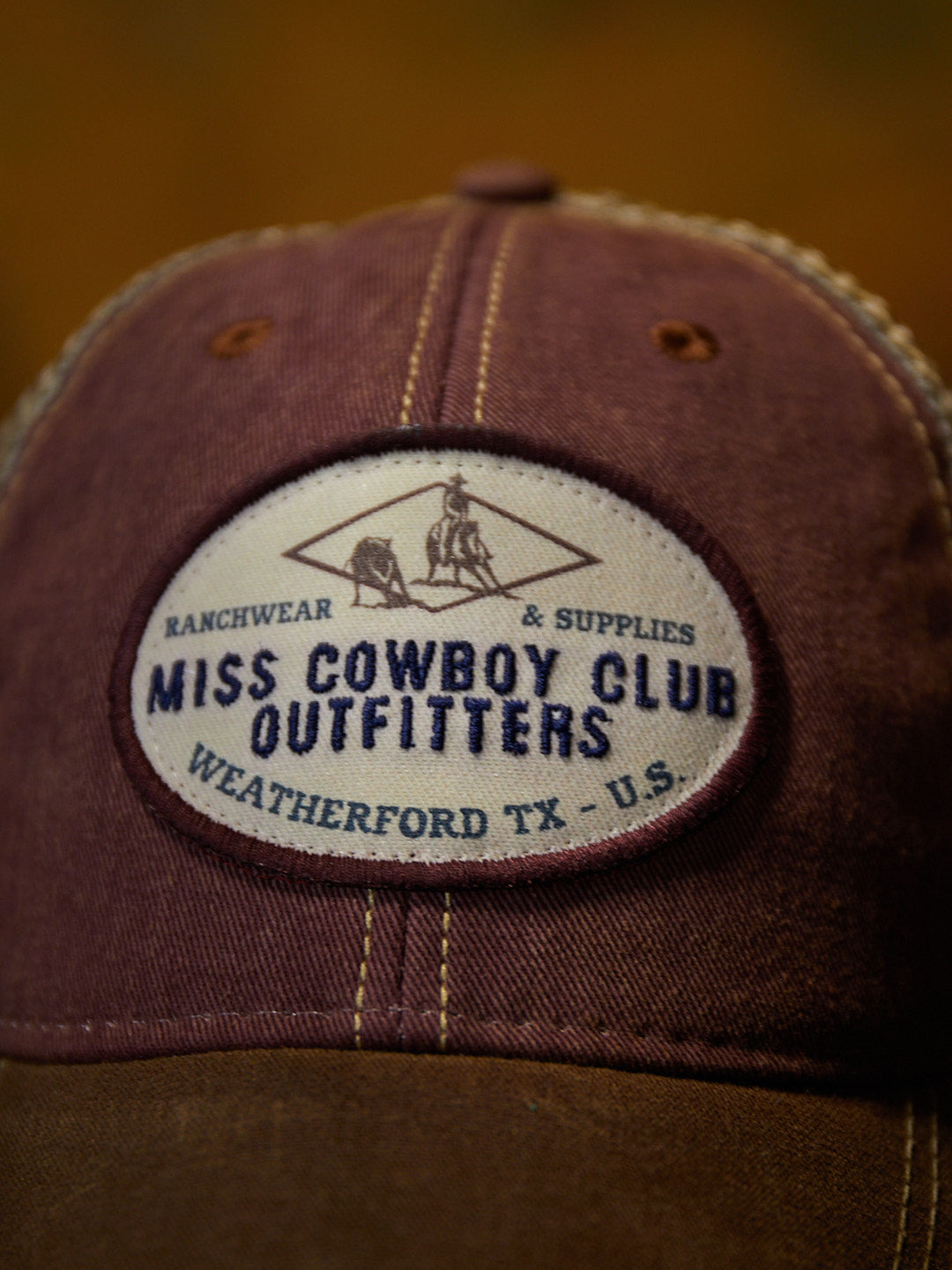 The Ranch Hat Faded Red